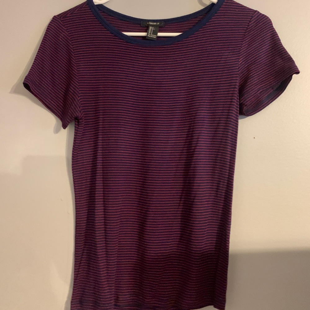 tight striped shirt